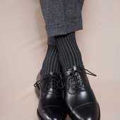 Noir Gris Fil D Cosse