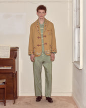 Feather Runner Smoking Jacket