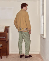 Feather Runner Smoking Jacket