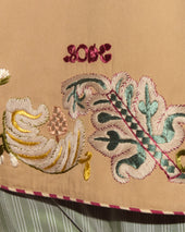 Feather Runner Smoking Jacket