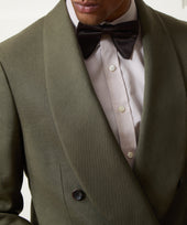 Italian Linen Mohair Double Breasted Tuxedo