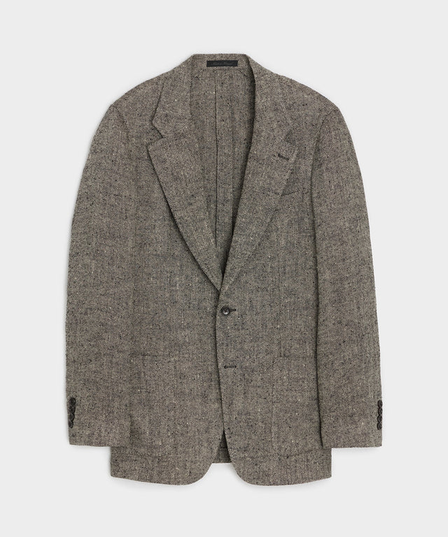 Italian Silk-Linen Donegal Sport Coat