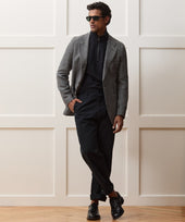 Italian Linen Houndstooth Sport Coat