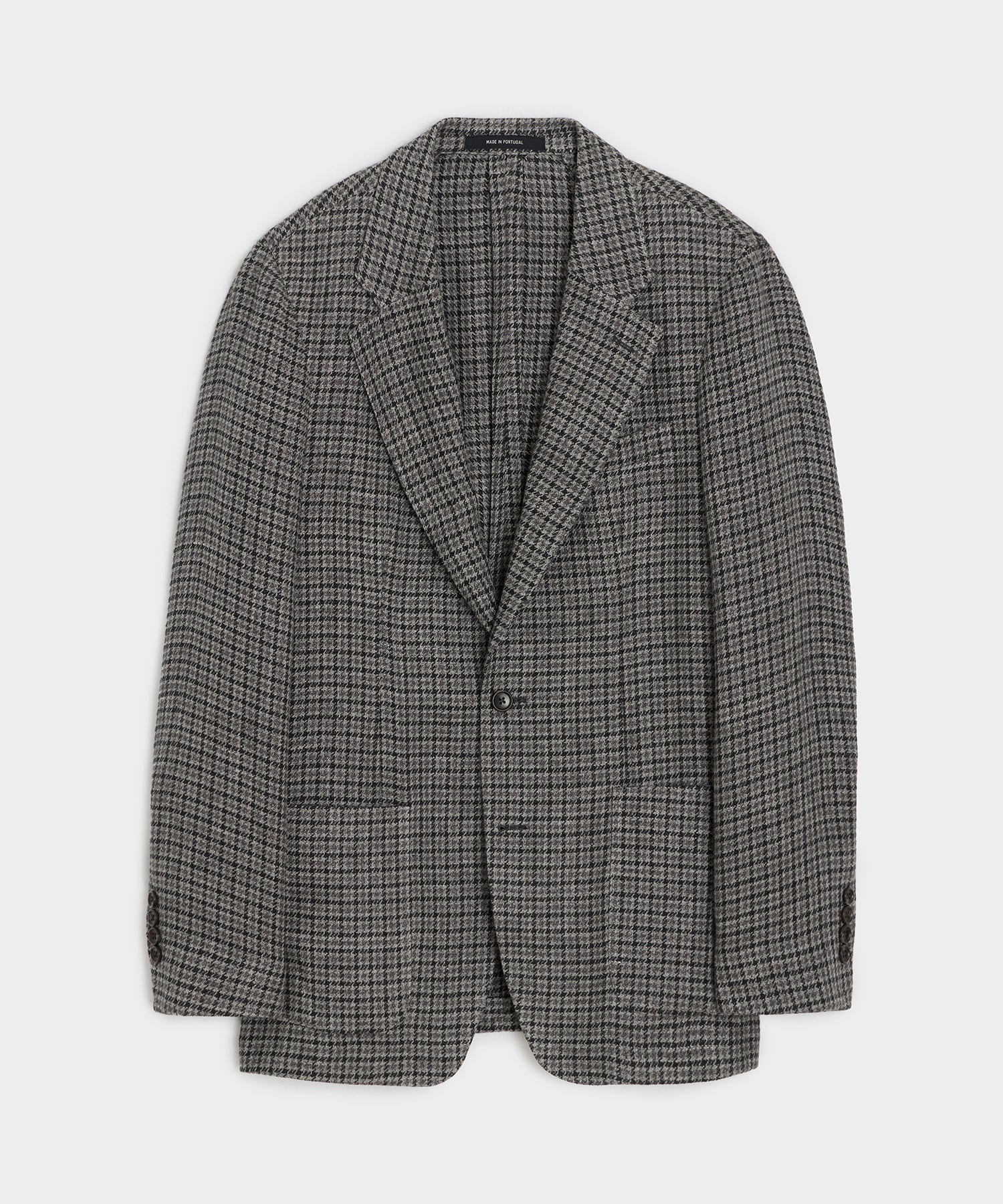 Italian Linen Houndstooth Sport Coat