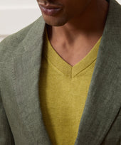 Italian Linen Herringbone Sport Coat