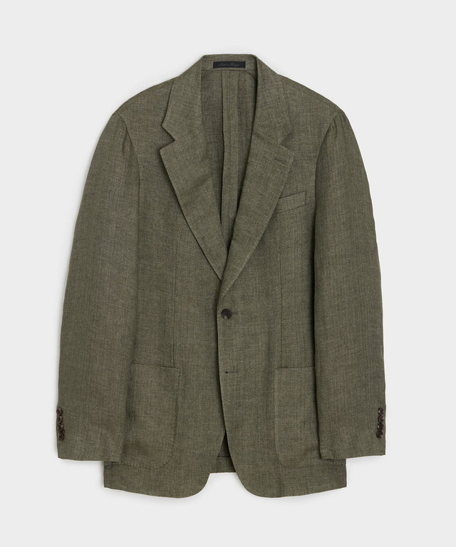 Italian Linen Herringbone Sport Coat
