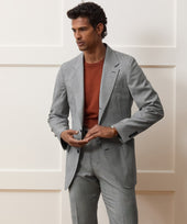 Italian Wool Glen Plaid Madison Suit