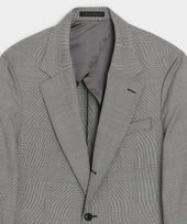 Italian Wool Glen Plaid Madison Jacket