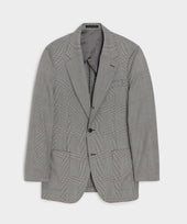 Italian Wool Glen Plaid Madison Jacket