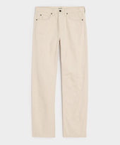 Straight Fit Lightweight Japanese Selvedge Jean in Canvas