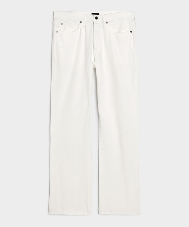 Western Jean in White