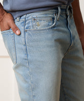 Straight Fit Jean In Bleachout