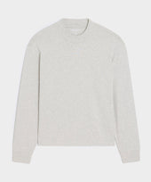 Boxy Jersey Mockneck Tee