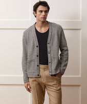 Ribbed Cotton Cardigan