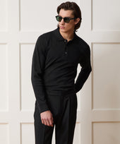 Cotton Jacquard Polo