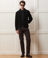 Italian Suede Grant Jacket