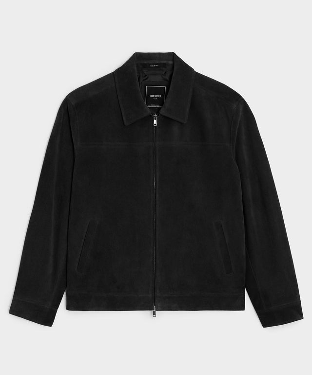 Italian Suede Grant Jacket