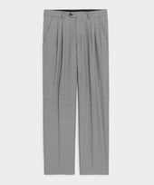 Italian Wool Houndstooth Wythe Trouser