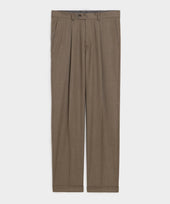 Italian Wool Herringbone Madison Trouser