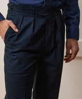 Italian Heathered Cotton Gurkha Trouser
