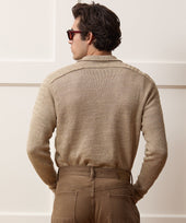 Inis Meáin Washed Linen Honda Sweater Polo