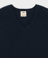 Inis Meáin Linen Marl V-Neck Sweater