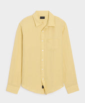 Slim Sea Soft Irish Linen Point Collar Shirt