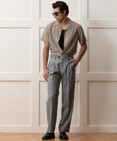 Silk-Cotton Capri Shirt