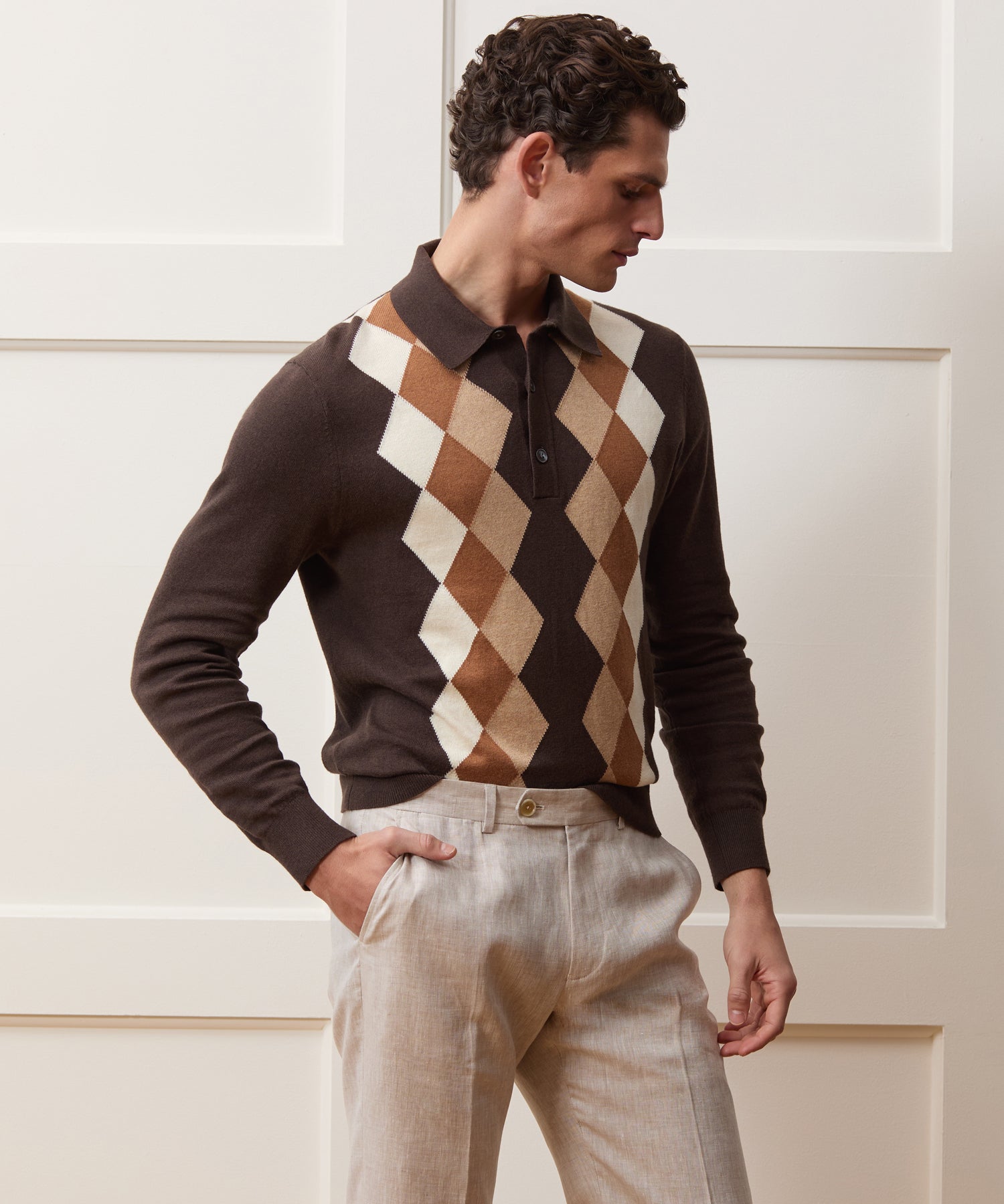 Palms Sweater Polo