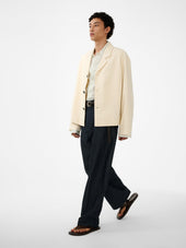 Ferro Jacket In Antique White