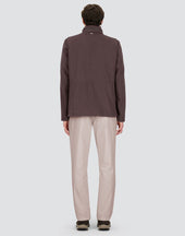 Field Jacket In Wool Cashmere And Ecoage