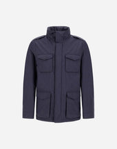 Crinkle Nylon Field Jacket