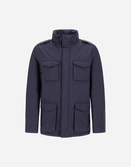 Crinkle Nylon Field Jacket