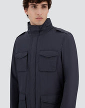 Crinkle Nylon Field Jacket