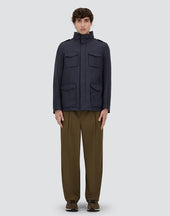 Crinkle Nylon Field Jacket