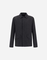 SHACKET IN WOOL FLANNEL