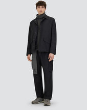 Shacket In Wool Flannel