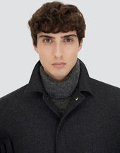 Shacket In Wool Flannel