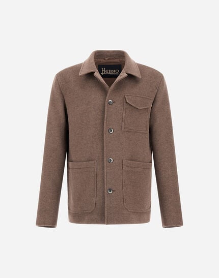 Soft Recycled Wool Field Jacket