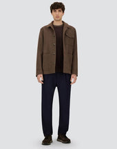 Soft Recycled Wool Field Jacket