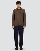 Soft Recycled Wool Field Jacket
