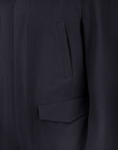 Field Jacket In Light Woolen Effect