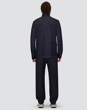 Field Jacket In Wrinkled Stretch Nylon