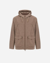 Resort Cashmere Pied De Poule Field Jacket