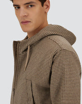 Resort Cashmere Pied De Poule Field Jacket