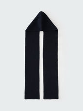 Fife Hooded Scarf In Darkest