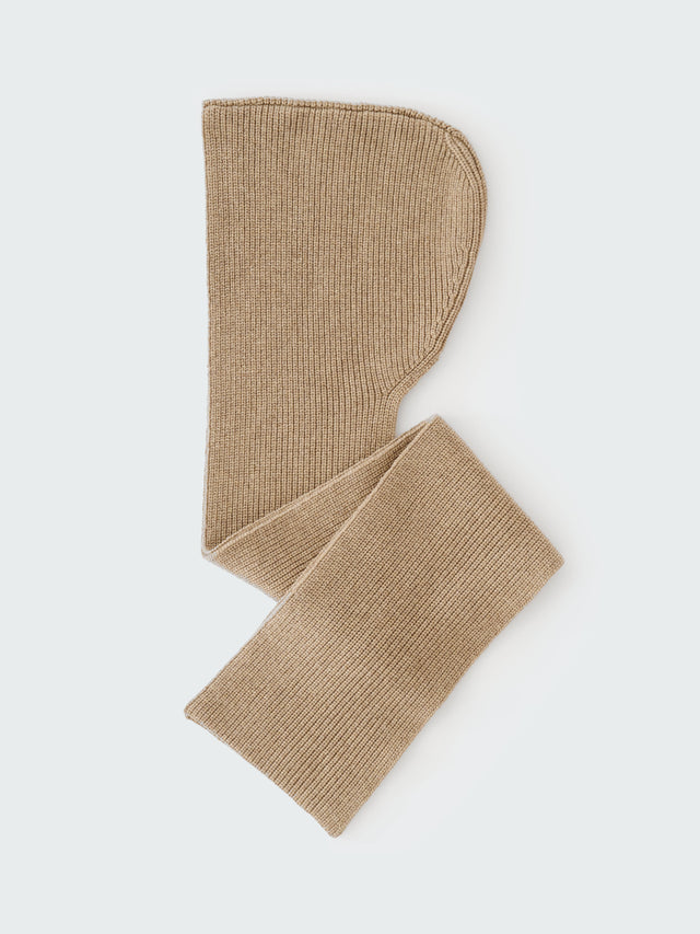 Fife Hooded Scarf in Oatmeal