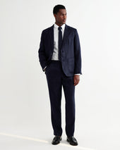 Fintry Linen Single Breasted Blazer
