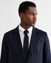 Fintry Linen Single Breasted Blazer