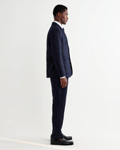 Fintry Linen Single Breasted Blazer